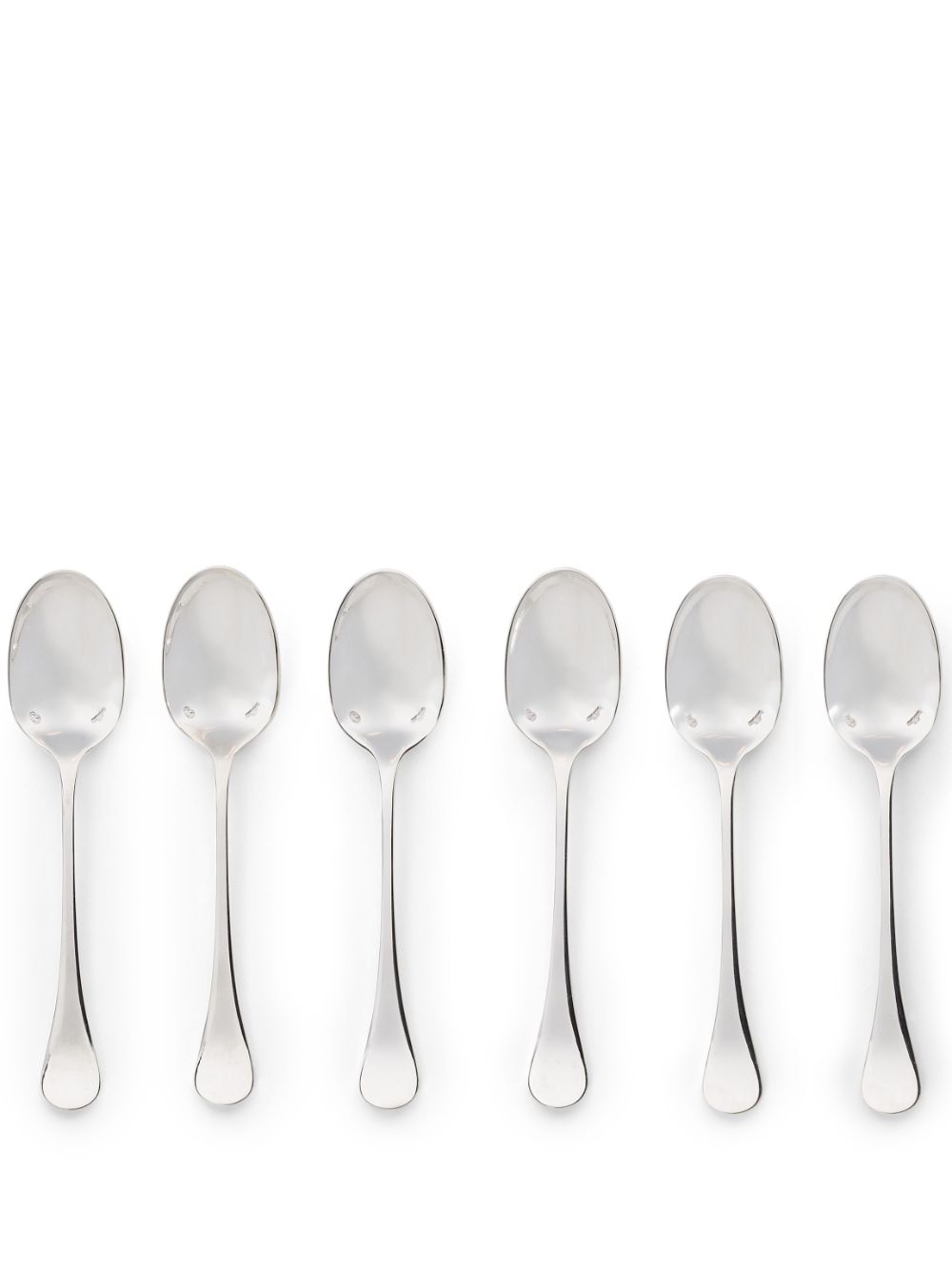 Steel teaspoons (set of six) - Silver
