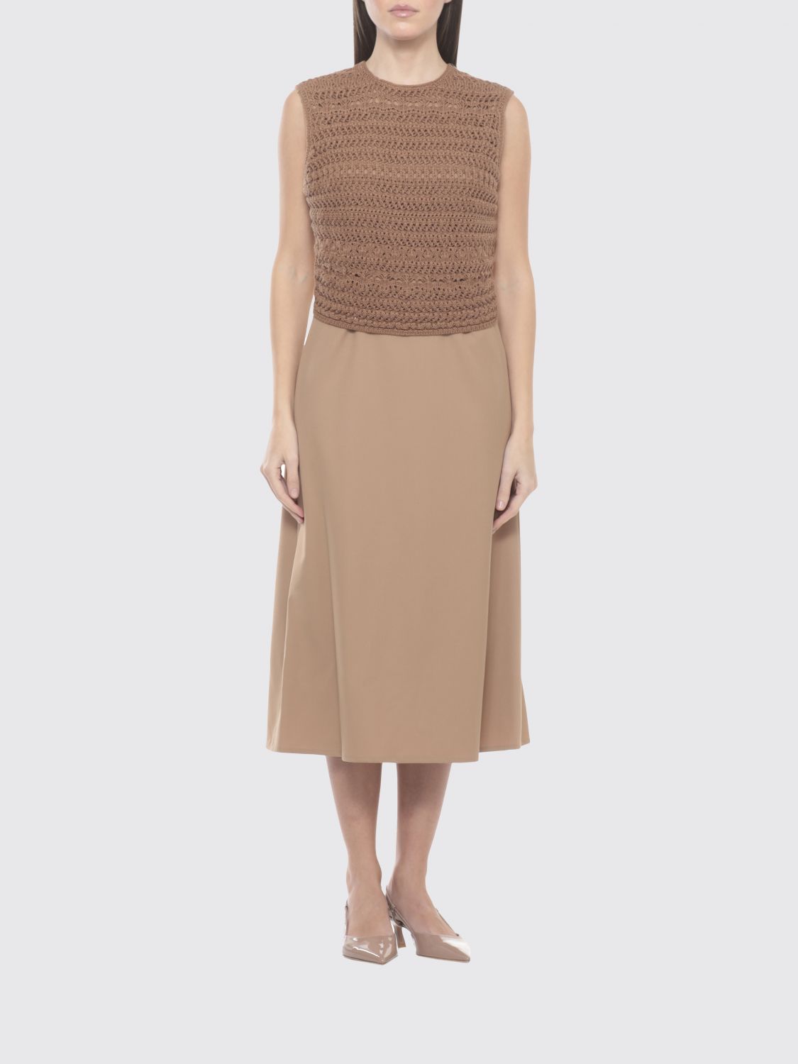 Dress Woman color Brown