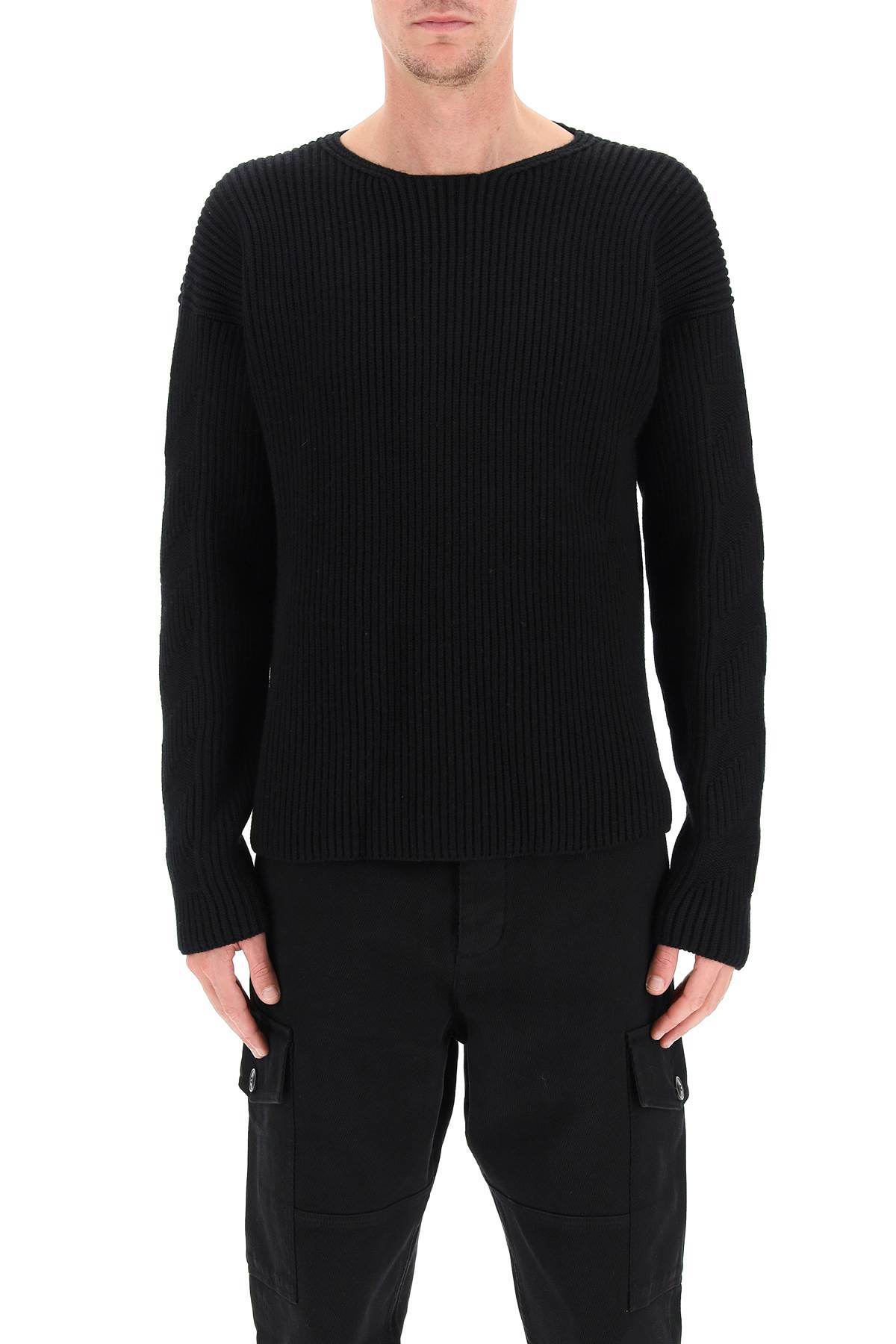 Slick Diag Sweater