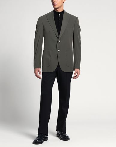 Helmur Man Blazer Military green Size 46 Polyamide, Elastane