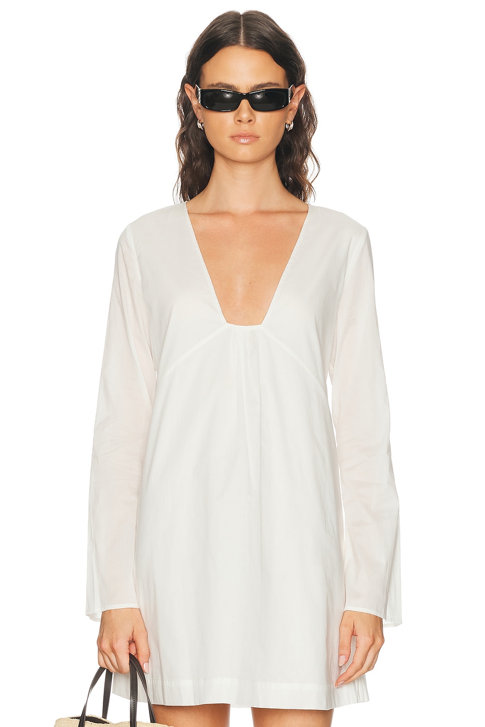 Staud Vivi Dress in Ivory
