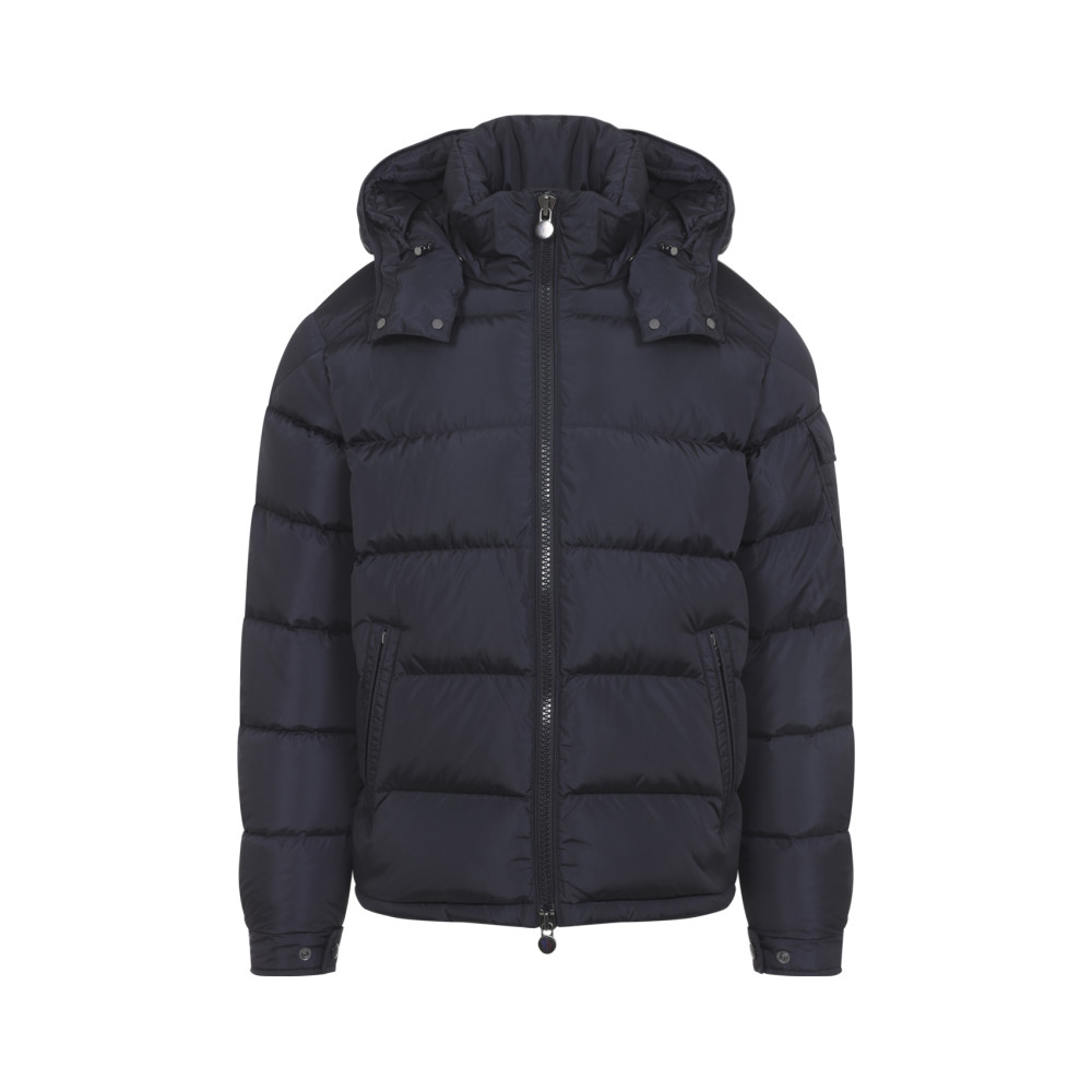 Navy Blue Hood Jacket