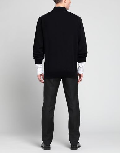 Man Sweater Black Size 44 Merino Wool