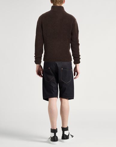 Lab Man Turtleneck Dark brown Size L Merino Wool, Polyamide