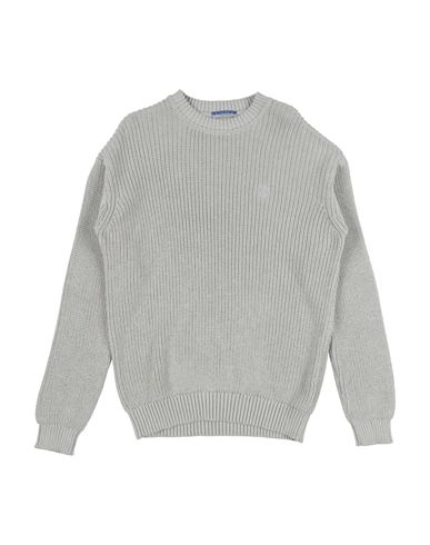 Jacob Cohёn Kid Boy Sweater Light grey Size 12+ Cotton, Merino Wool