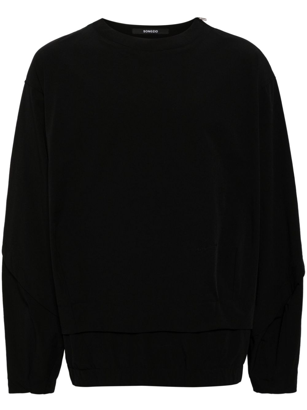Underart layered sweatshirt - Black