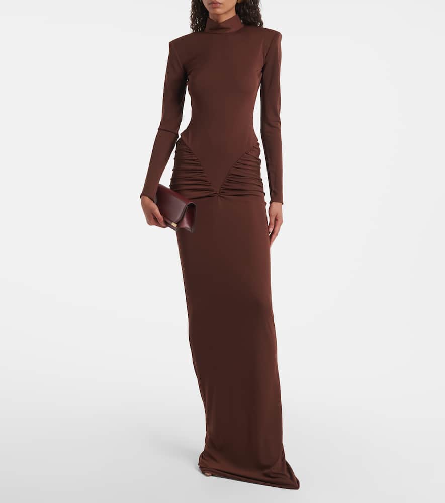 Darja ruched gown