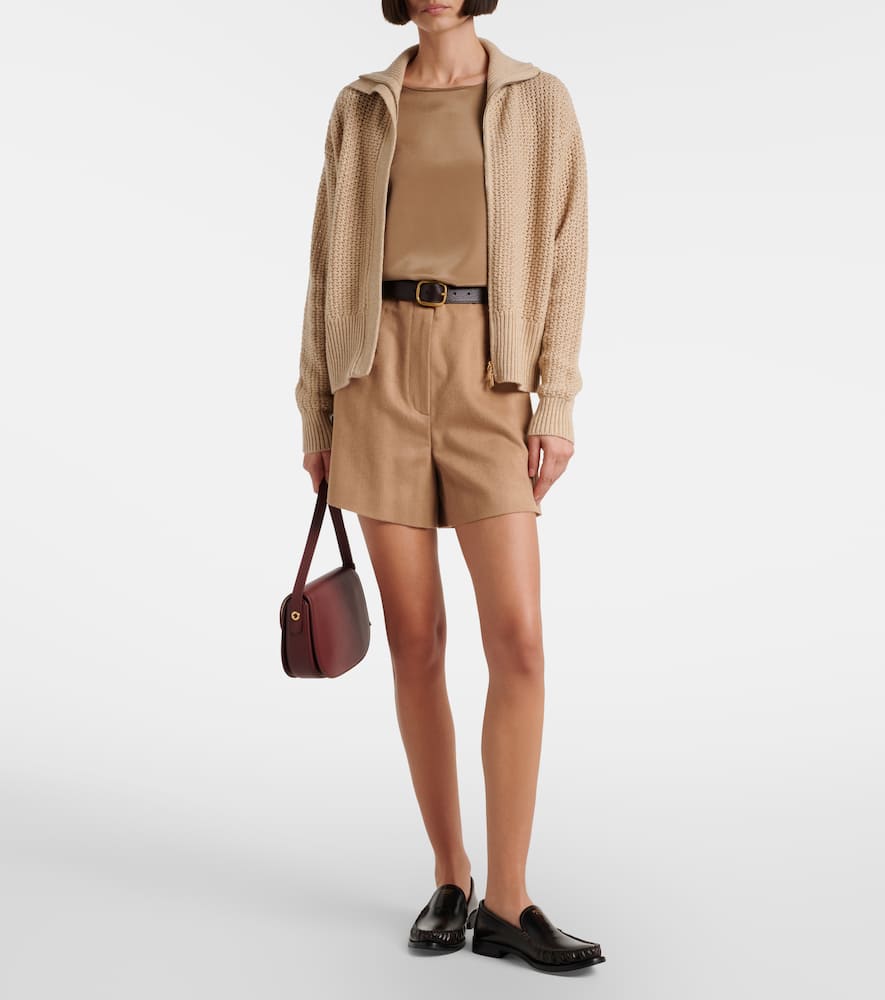 Glassa wool and cashmere-blend cardigan