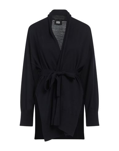 Alpha Studio Woman Cardigan Midnight blue Size 10 Merino Wool