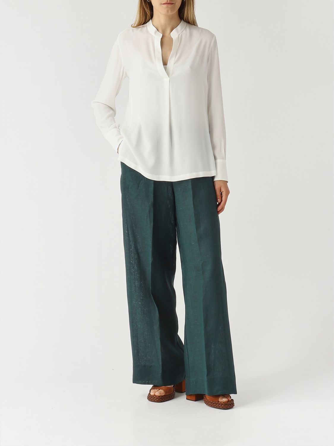 Pants Woman color Green
