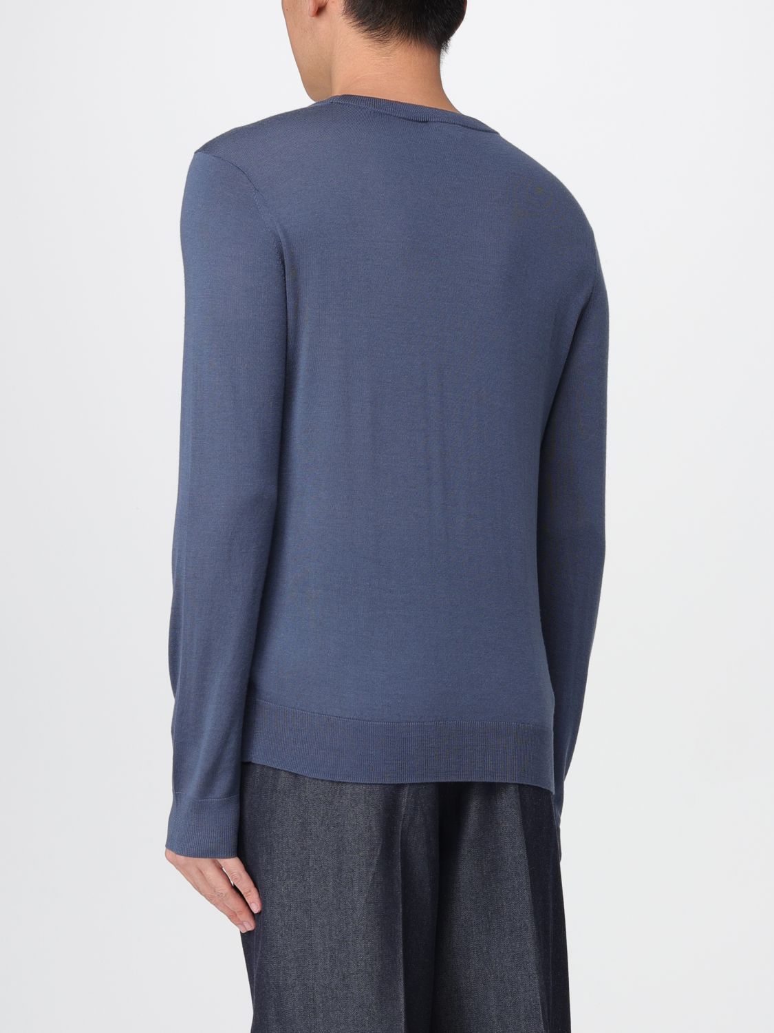 Sweater Men color Gnawed Blue