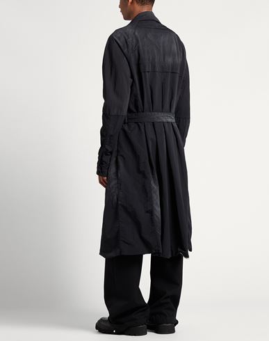 Man Overcoat & Trench Coat Black Size 40 Nylon