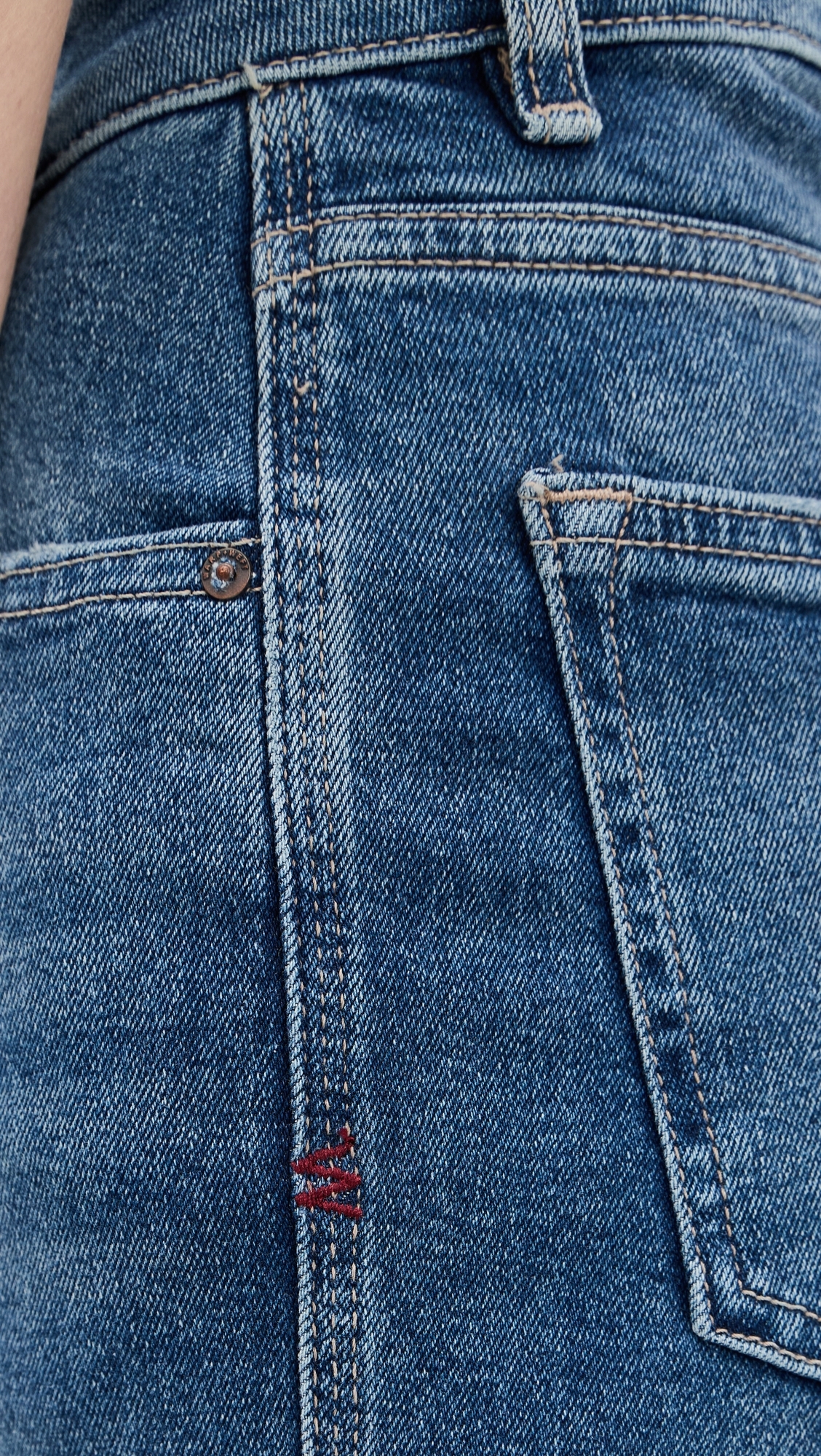 90's Straight Jeans Authentic Blues