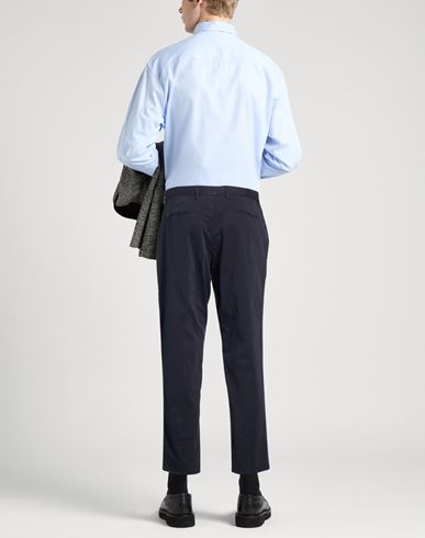 Man Pants Midnight blue Size 30 Cotton, Elastane