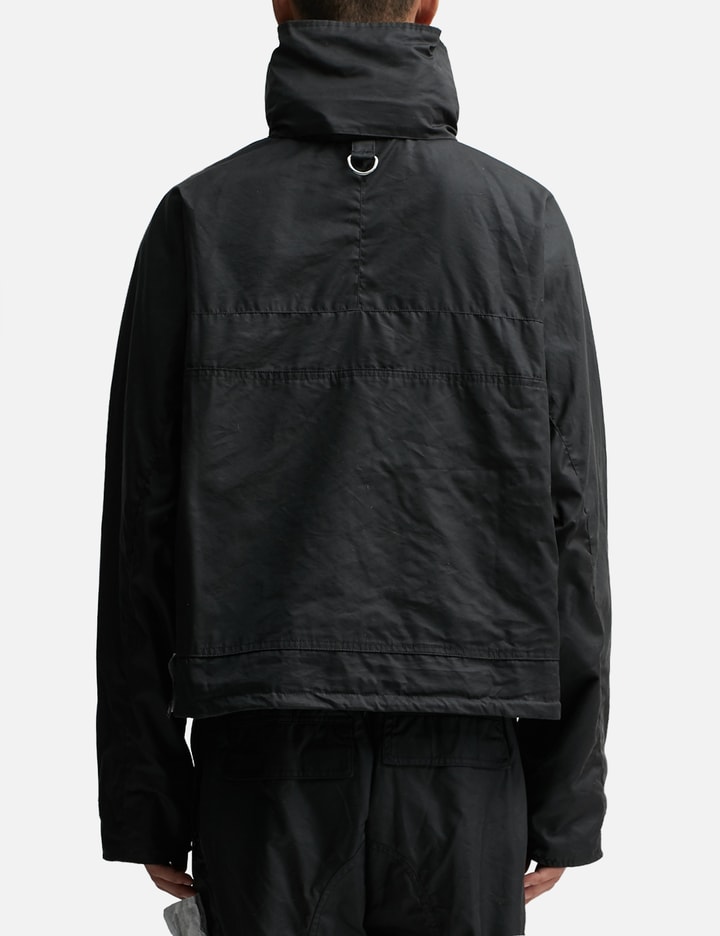 Waxed Cotton Cropped Parka