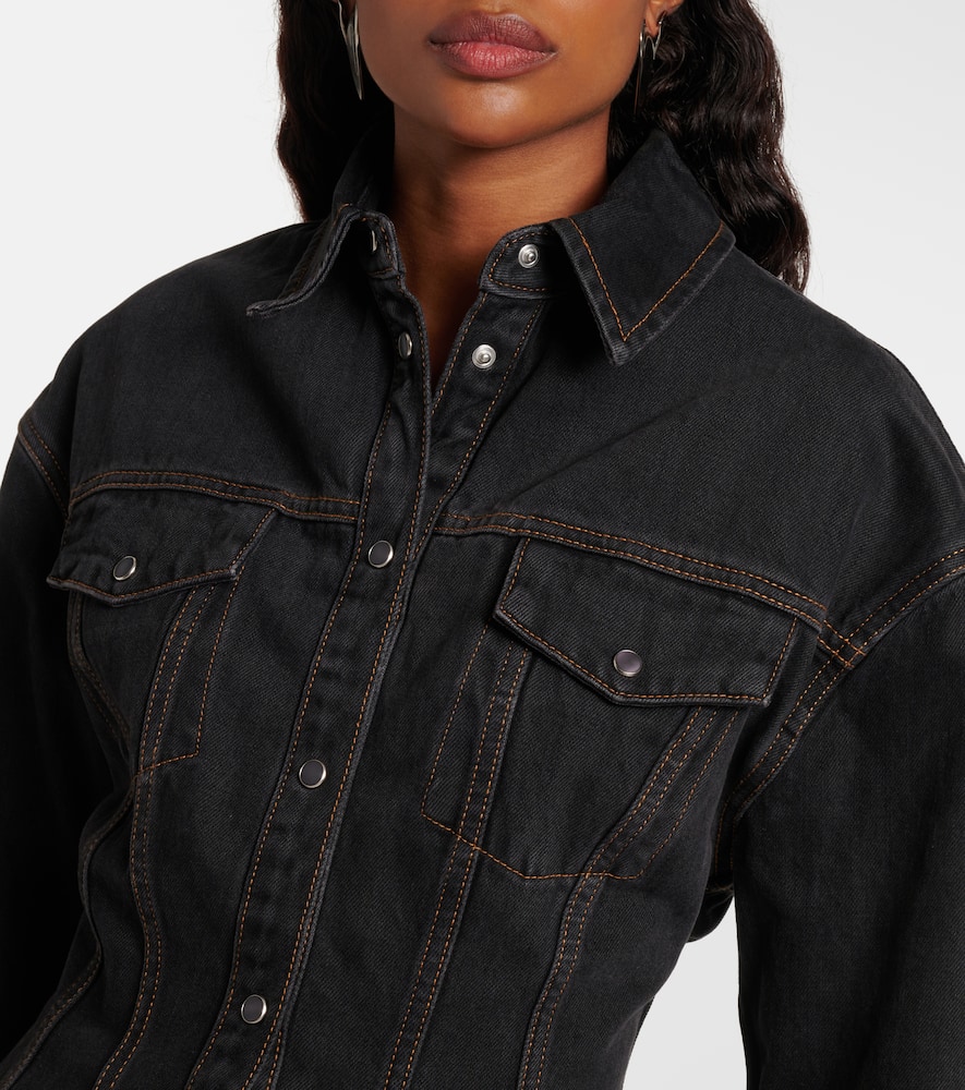 Wardrobe. NYC Contour denim jacket