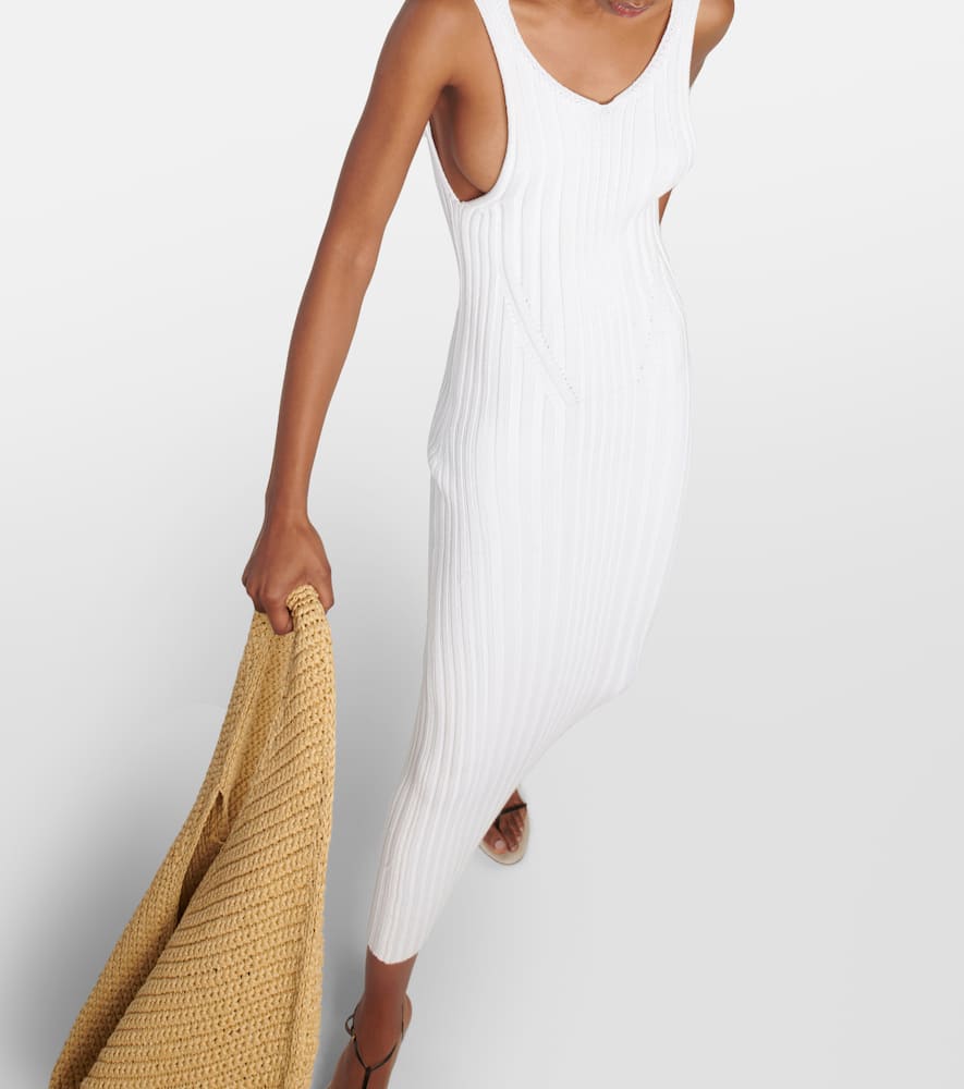 Ottilie cotton-blend midi dress