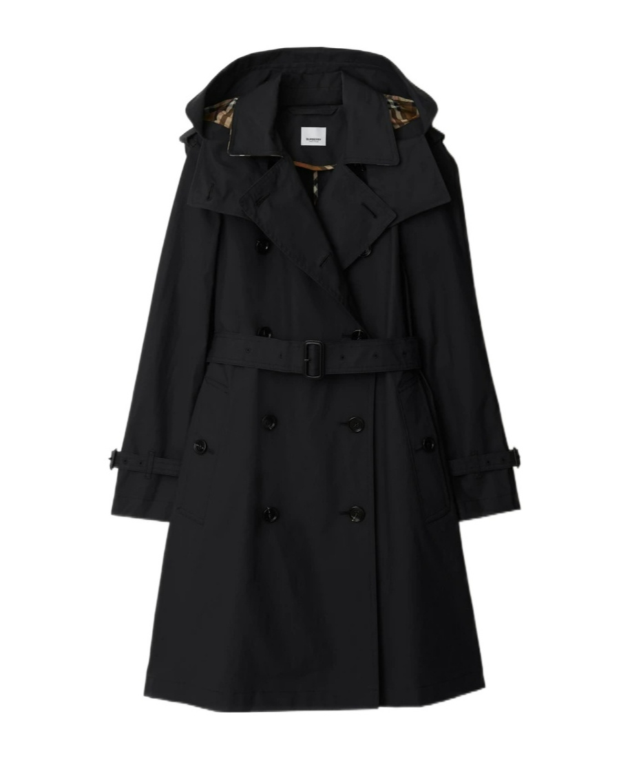 Trench double-breasted trench coat