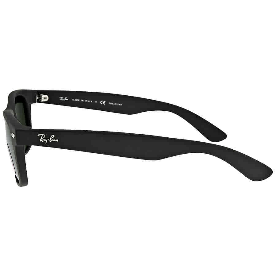 New Wayfarer Classic Polarized Green Unisex Sunglasses RB2132 622/58