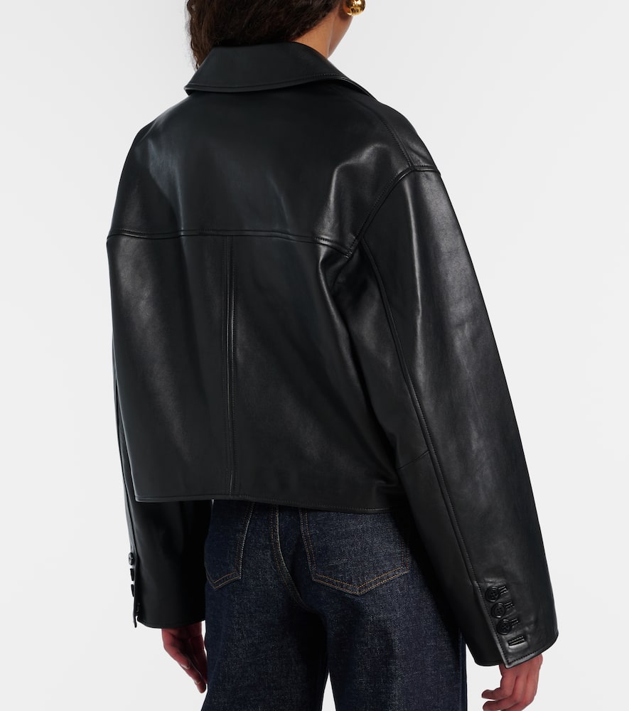 Leather jacket