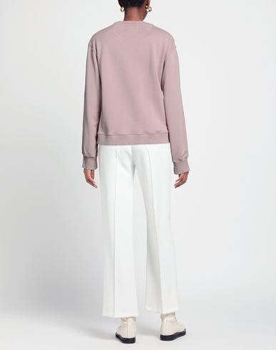 Woman Sweatshirt Pink Size M Cotton, Modal