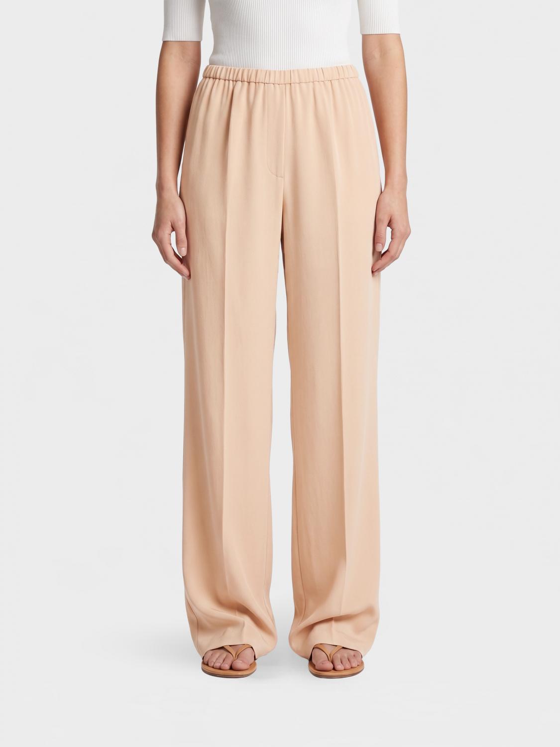 Pants Woman color Beige