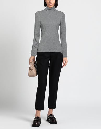 Woman Turtleneck Grey Size ONESIZE Viscose, Nylon, Wool, Cashmere, Polyester