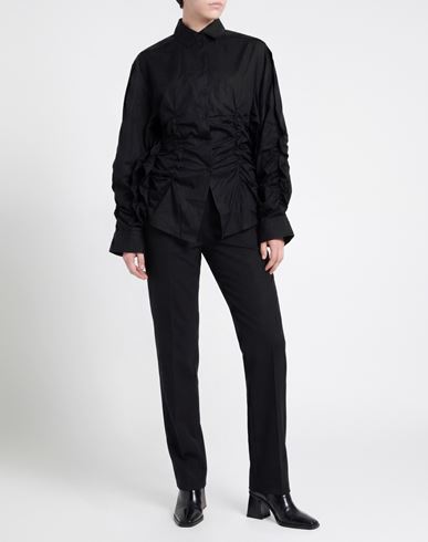 Woman Shirt Black Size 2 Cotton