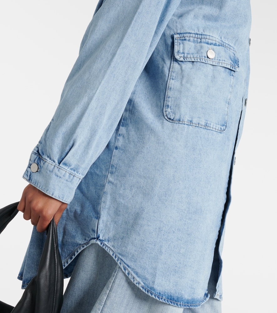 Oversized denim jacket