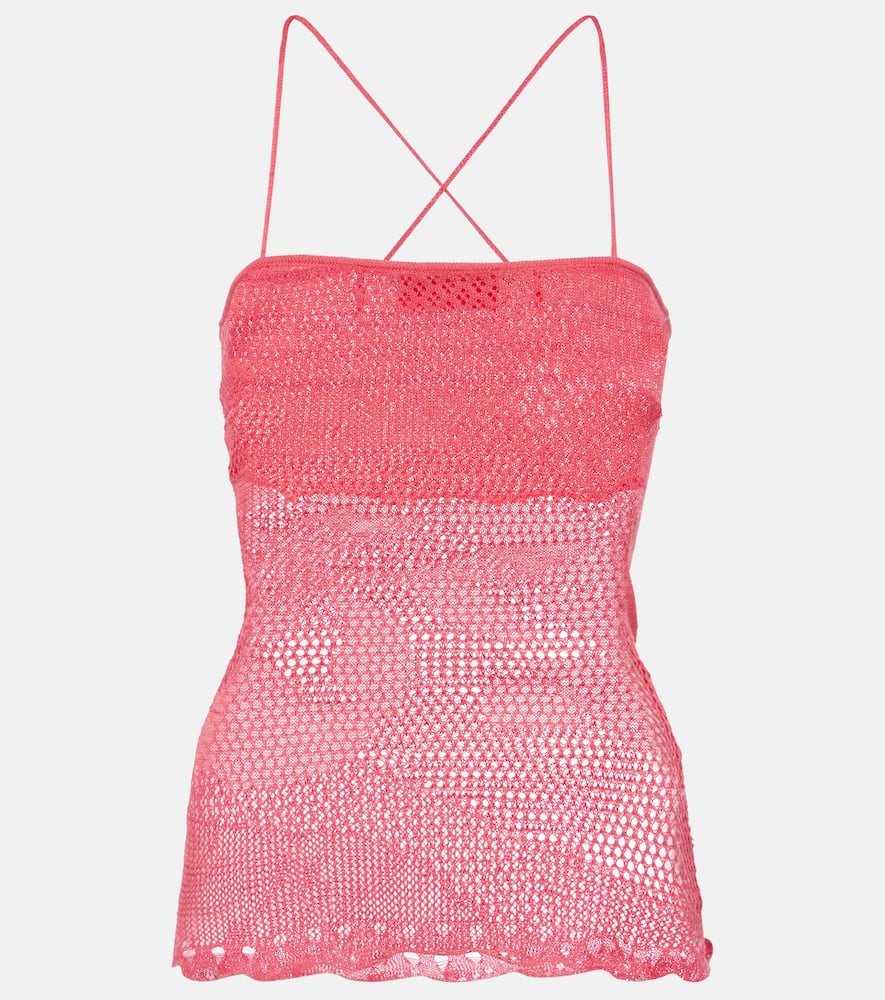 Alba knitted cotton top