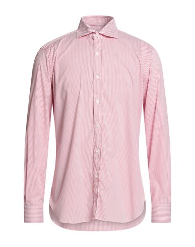 Man Shirt Red Size 17 Cotton, Polyamide, Elastane