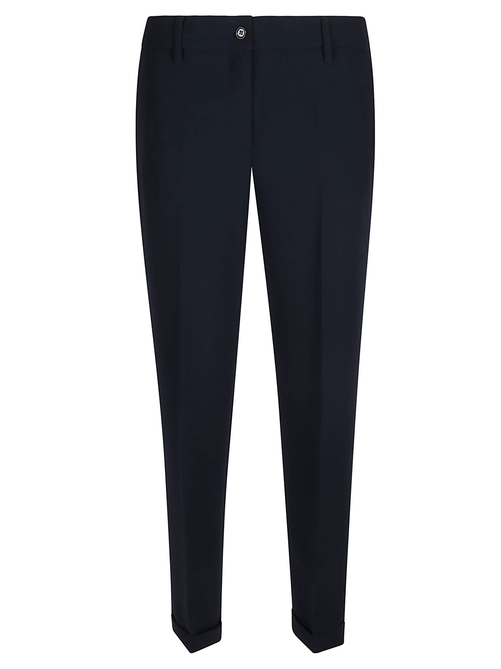 Button Fitted Trousers