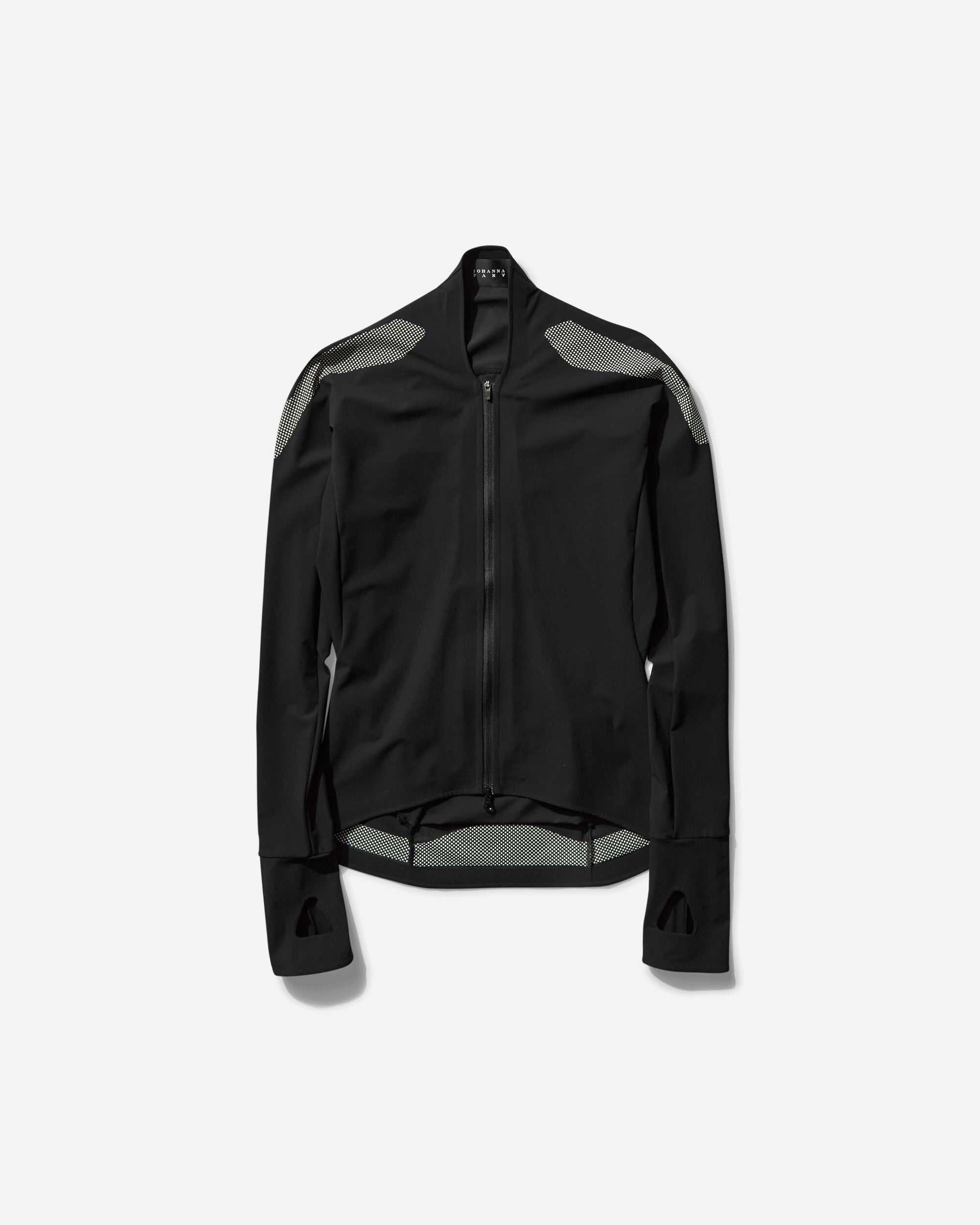 Women s Long Sleeve Zip Top Black / Lime Cream