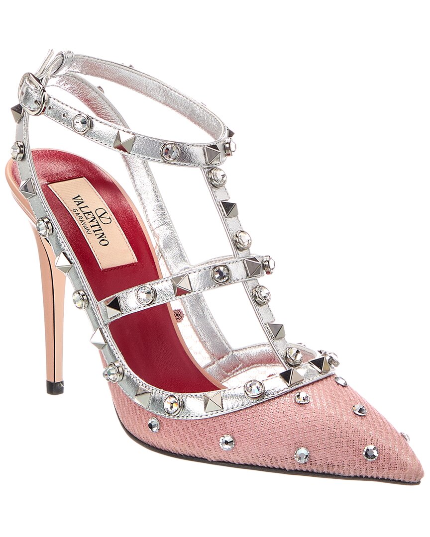 Garavani Rockstud 100 Leather Pump
