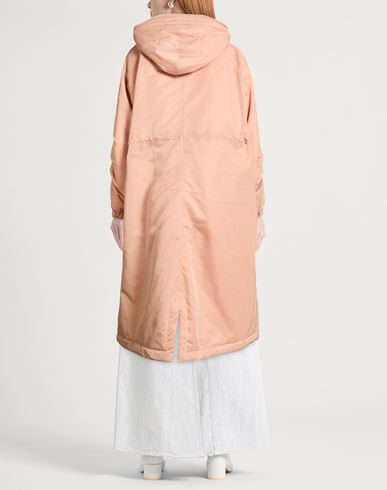 Woman Coat Salmon pink Size S Polyamide
