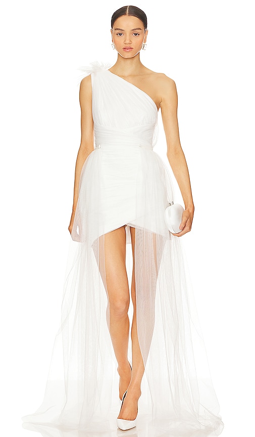 SAU LEE Sidney Dress in White.  6. Also in 0, 00