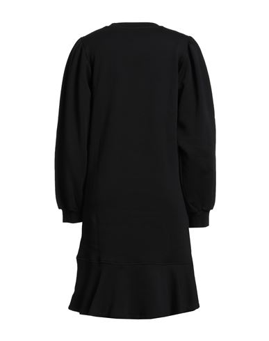 Woman Mini dress Black Size L Organic cotton, Cotton