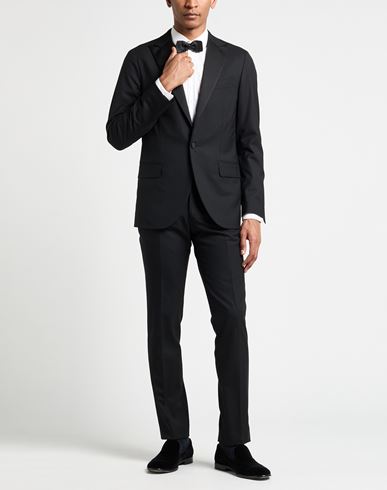 Man Suit Black Size 42 Wool
