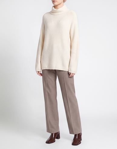 Operà Woman Turtleneck Cream Size S Viscose, Polyester, Polyamide