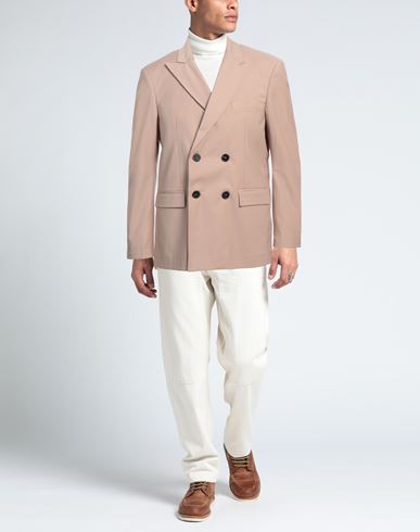 I'm Brian Man Blazer Beige Size 34 Polyester, Viscose, Elastane