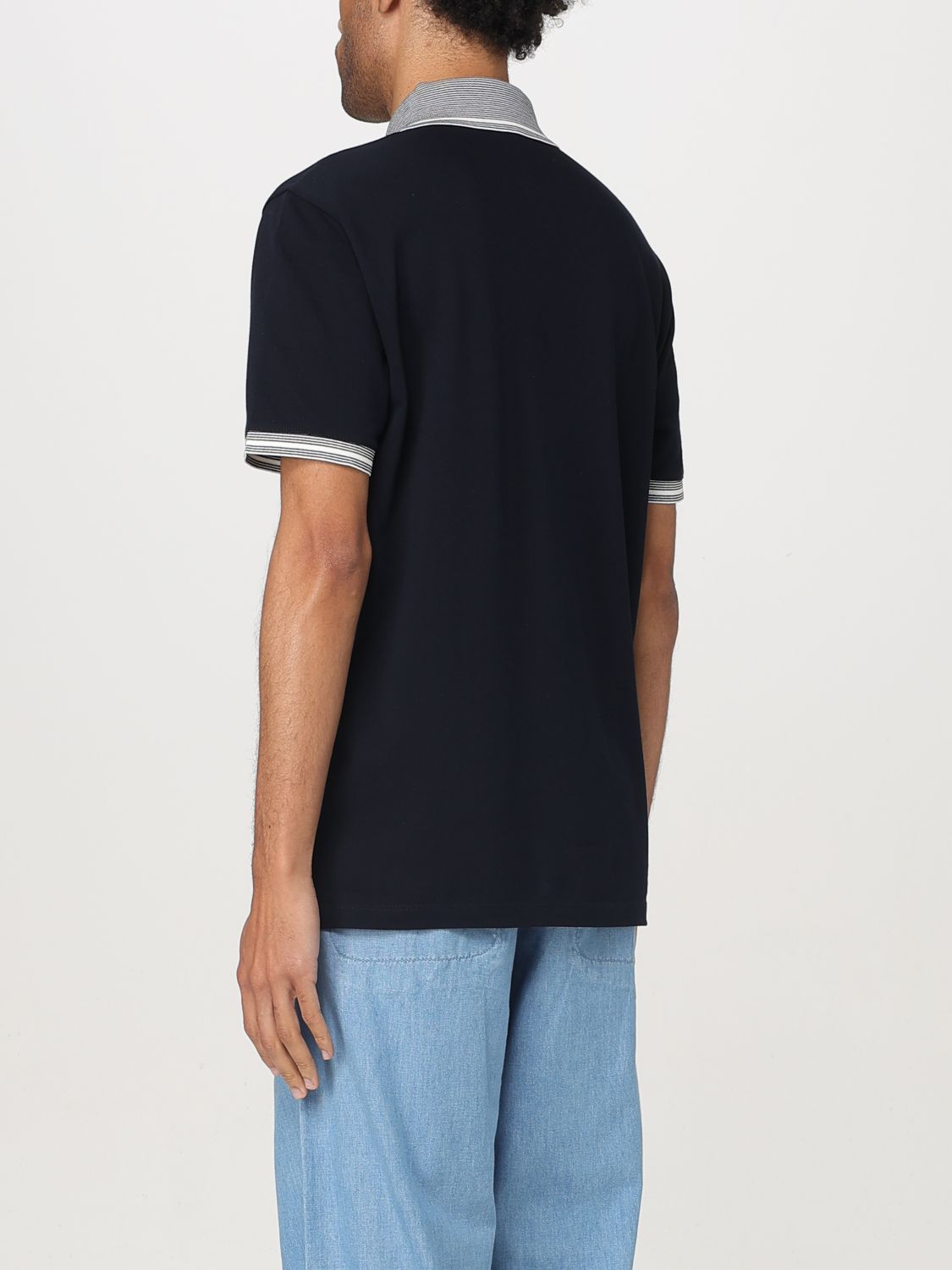 Polo Shirt EMPORIO ARMANI Men color Blue