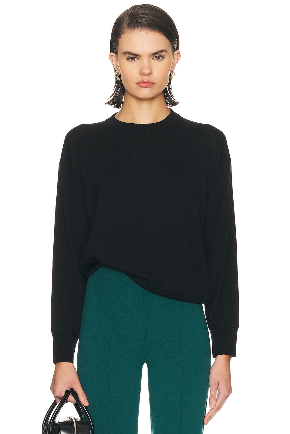 High Sport Jenna Sweater in Black - Black. M also in