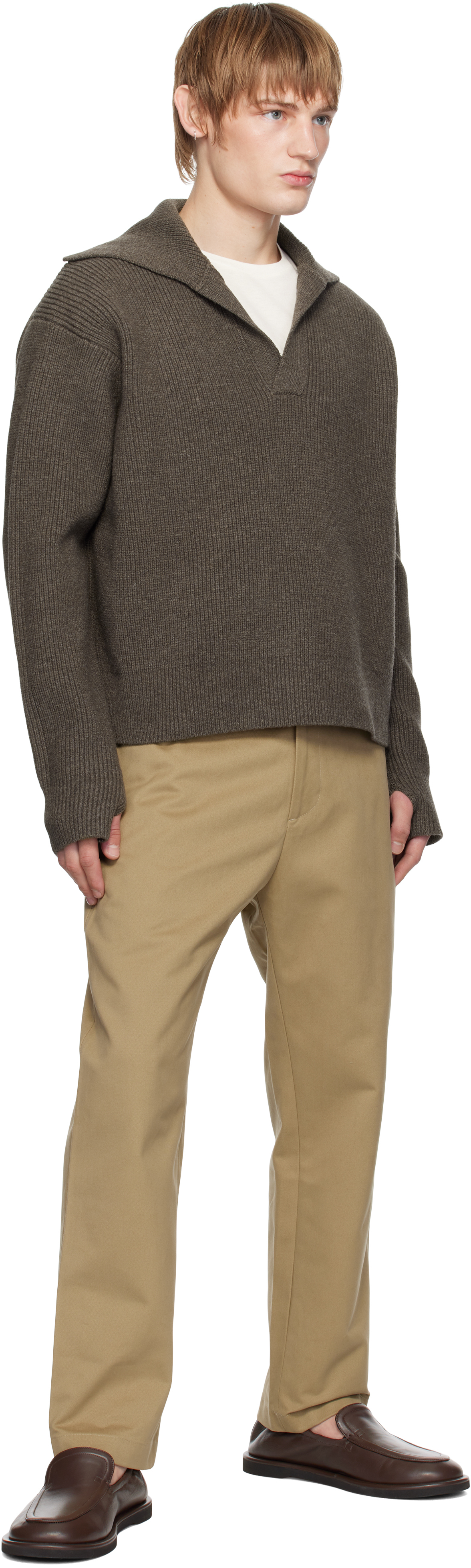 Studio Nicholson Brown Donovan Loafers