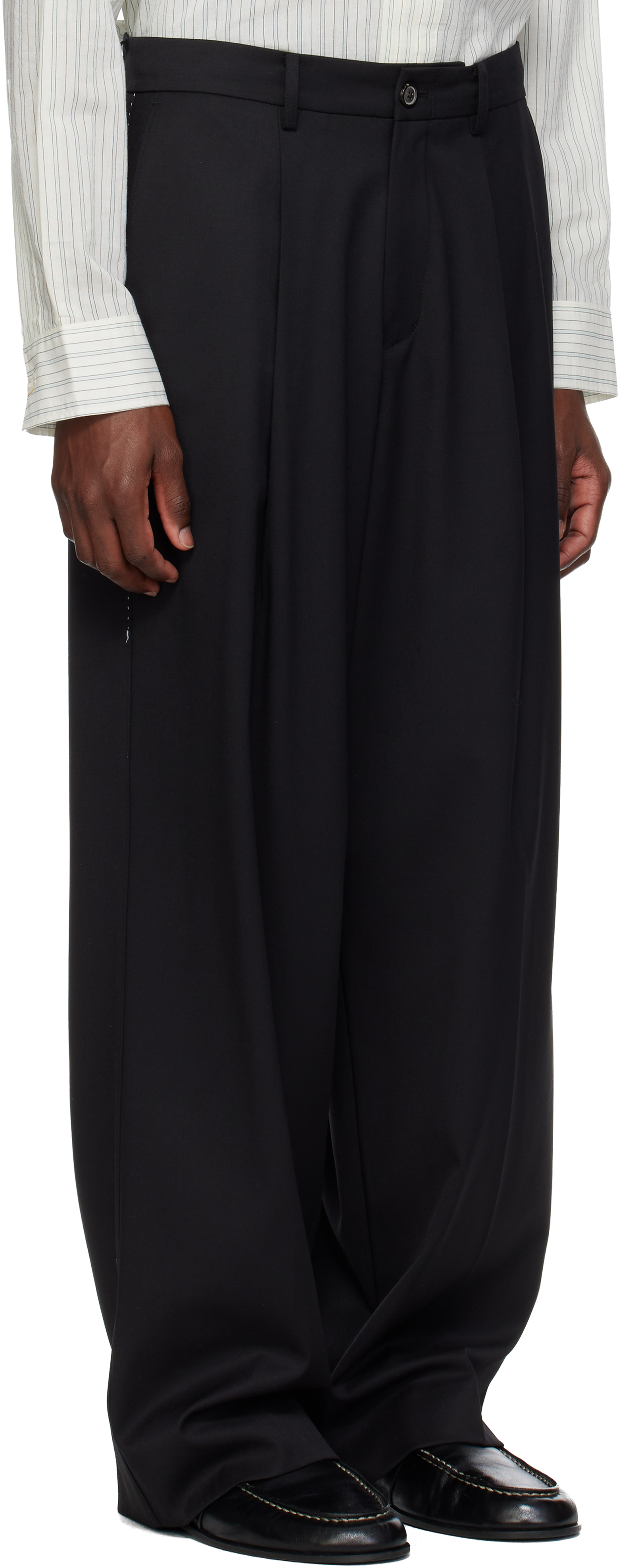 Black Morrison Trousers
