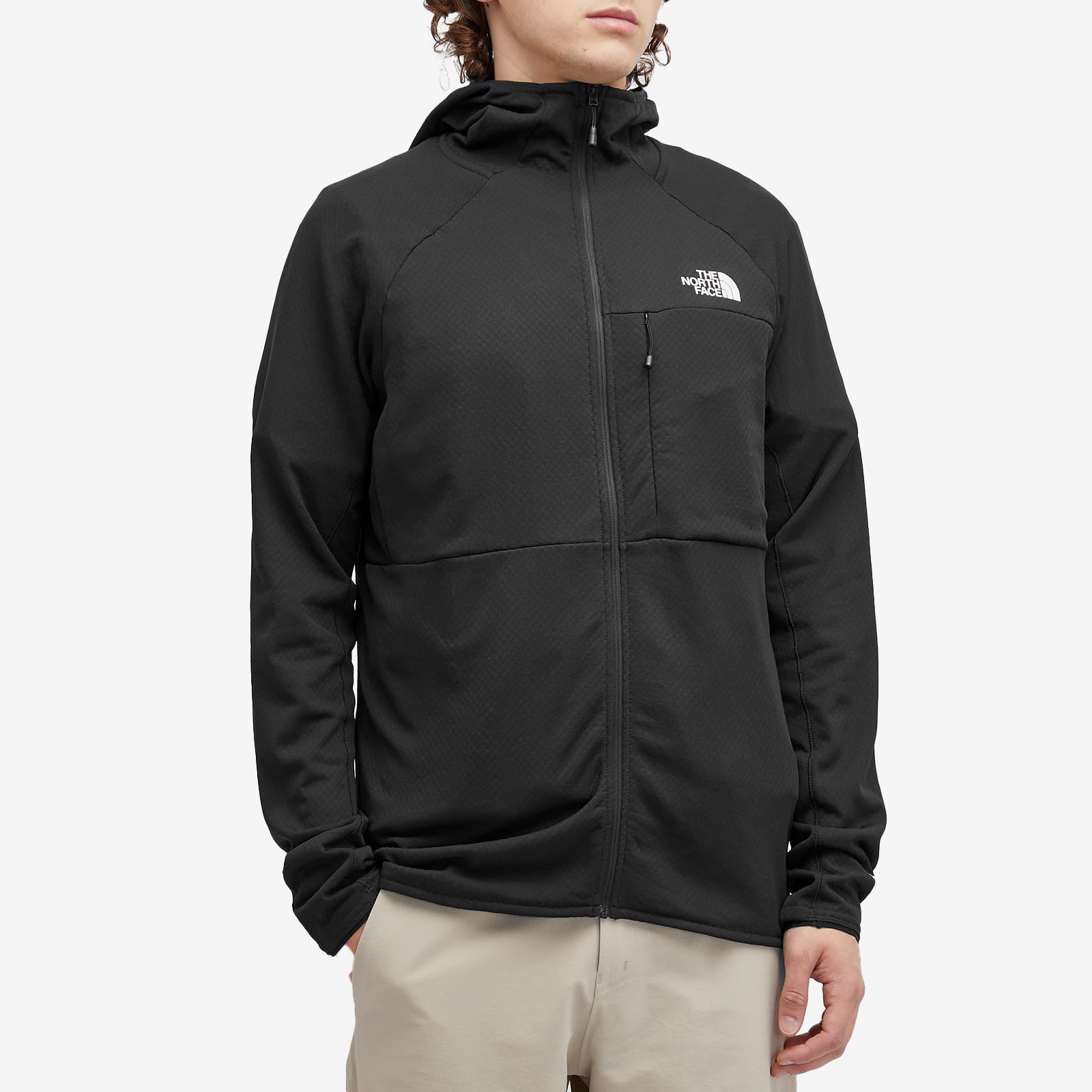 Men's Summit Series Futurefleece Full Zip Hoodie in Tnf Black