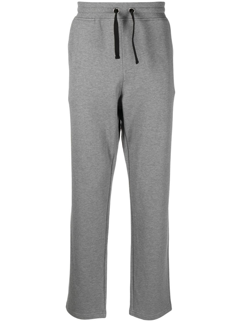 Logo-patch jogging trousers - Grey