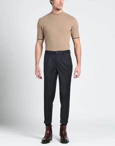 Man Pants Midnight blue Size 30 Polyester, Viscose, Elastane