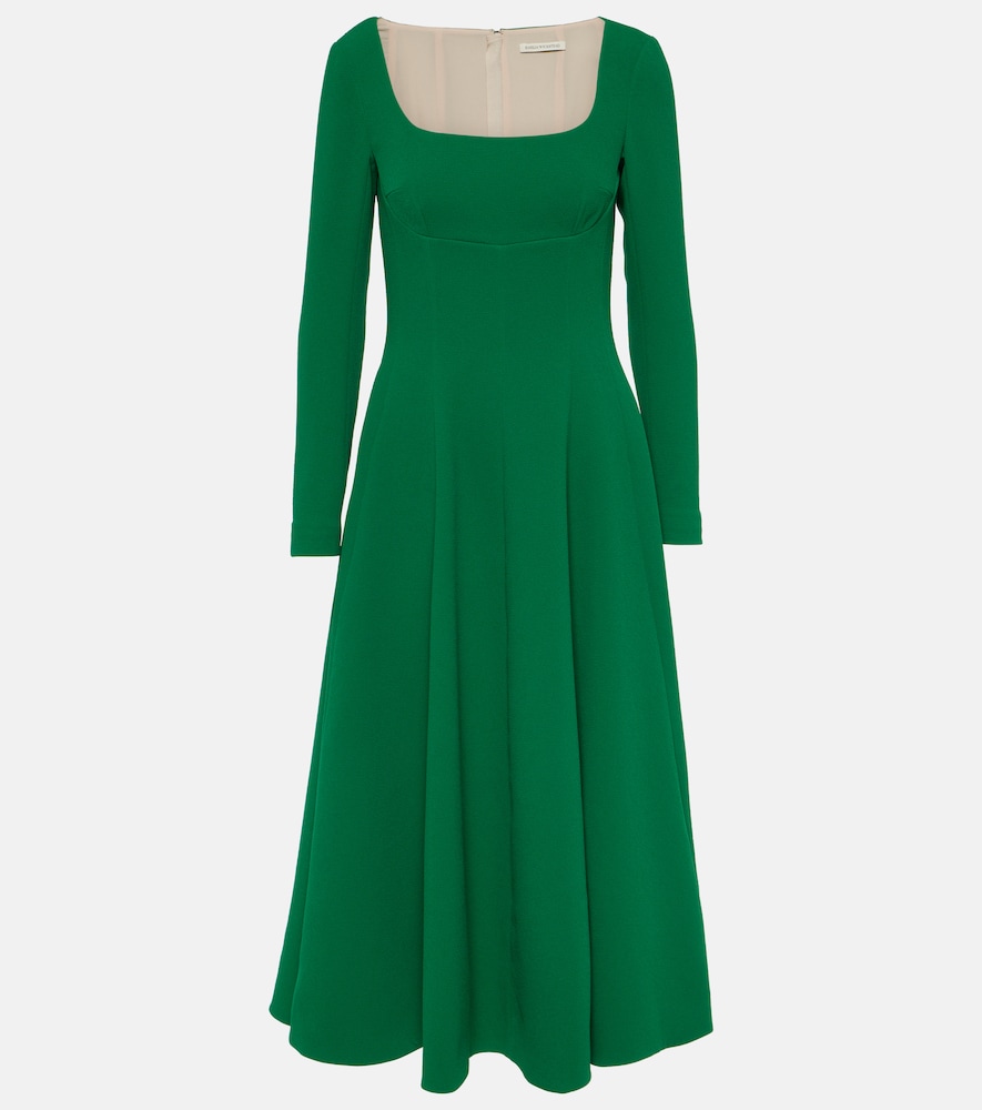 Kylee crêpe midi dress