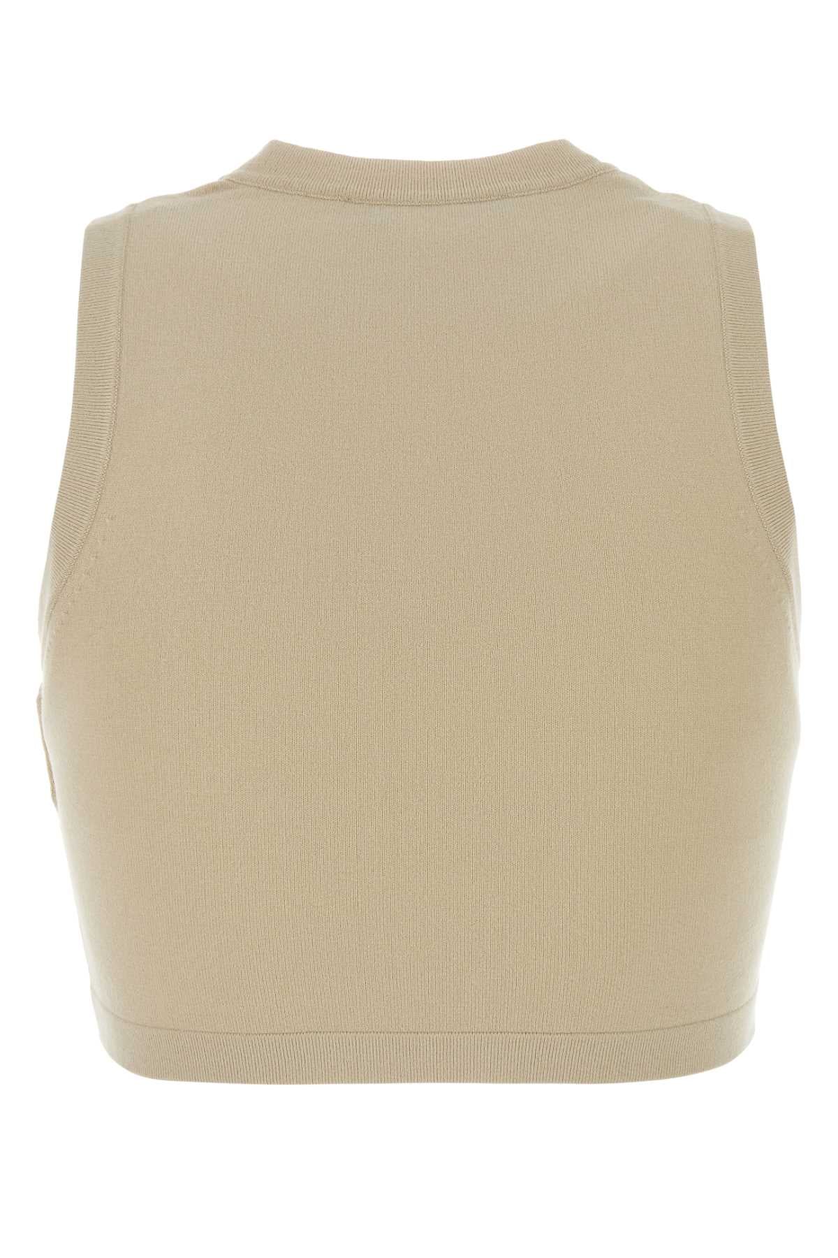Weekend Sand Knit Bombo Crop Top