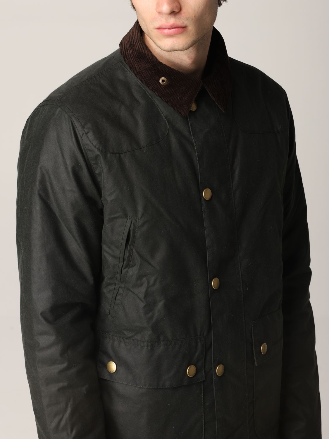 Jacket Men color Green